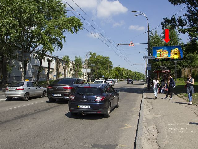 Щит 6x3,  Науки пр, 52 - ул. Ракетная, в сторону Демеевской пл.