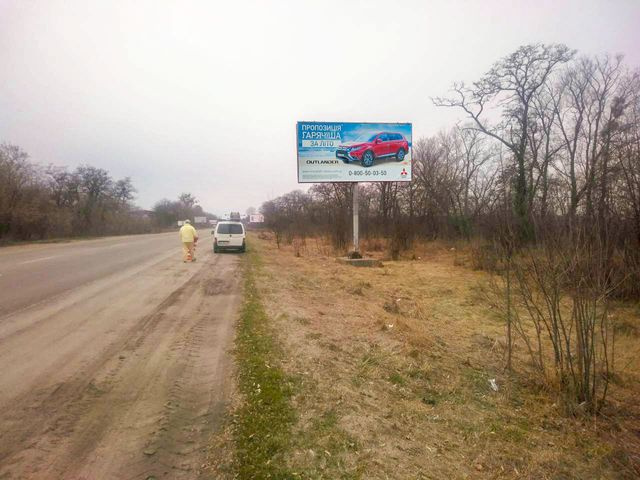 Щит 6x3,  выезд из города в сторону Сквиры