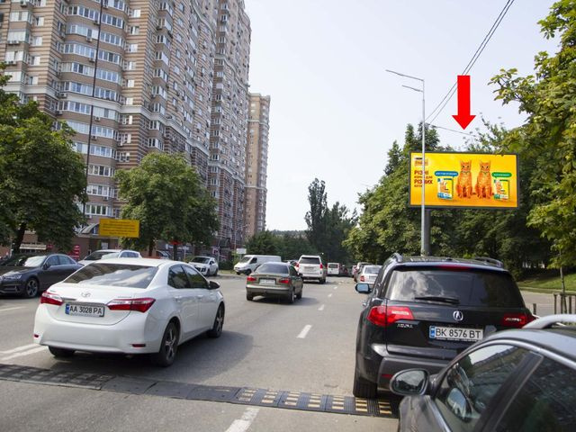 Призма 6x3, Голосеевская ул., 9, напротив, в сторону ст.м. "Голосеевская" Призма 6x3, Голосеевская ул., 9, напротив, в сторону ст.м. "Голосеевская"