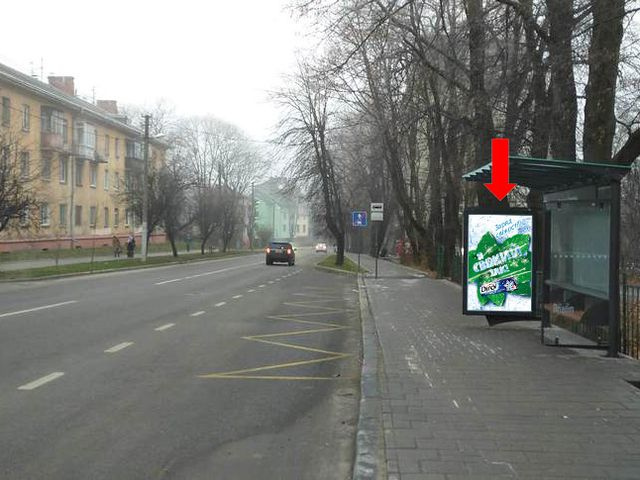 Сітілайт 1.2x1.8,  Пасечная ул. 39 - ул. Таджикская, (ост. "Таджикская"), в центр