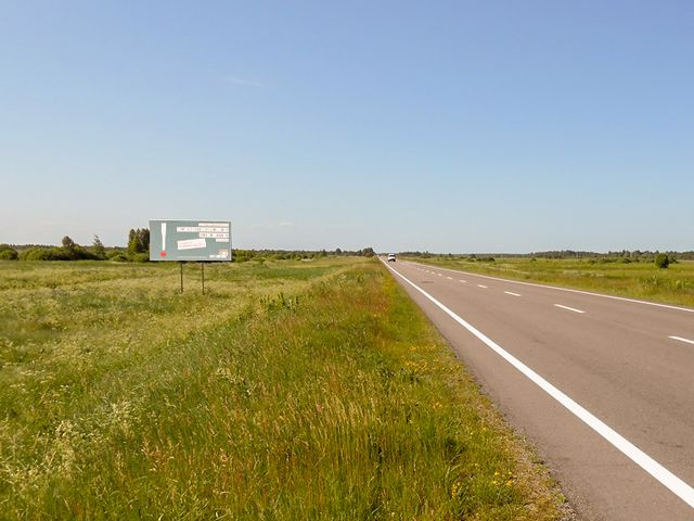 Щит 6x3,  пгт Репки, выезд из города