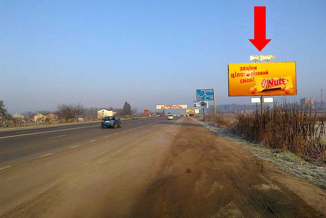 Щит 6x3, Окружная дорога, в сторону Городоцкой ул., Региональная таможня Щит 6x3, Окружная дорога, в сторону Городоцкой ул., Региональная таможня