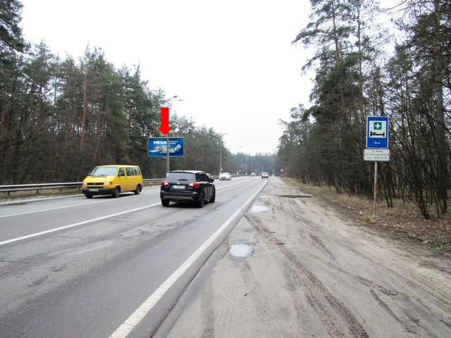 Щит 6x3,  Минский пр., 1 км. до Большой окружной дороги, в центр