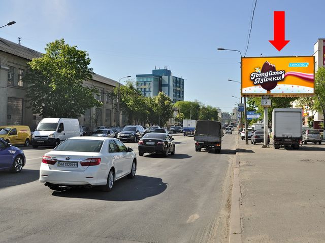 Призма 6x3,  Скляренко ул., 5, возле супермаркета "Олди", в сторону Луговая ул.
