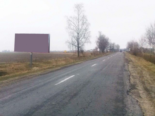 Щит 6x3,  пгт Любешов, в сторону Луцка