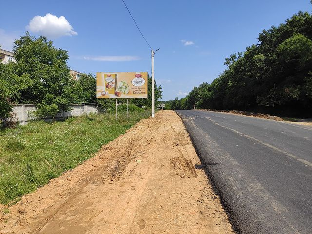 Щит 6x3,  пгт Вапнярка, (2), выезд из города