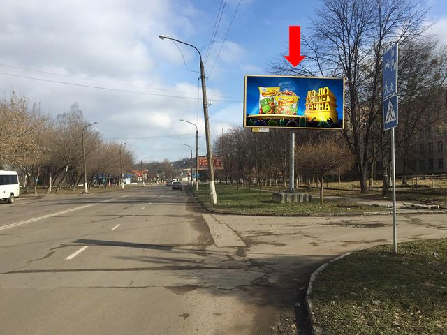 Щит 6x3,  Пушкина ул., возле инженерного корпуса, супермаркета "Фаворит"
