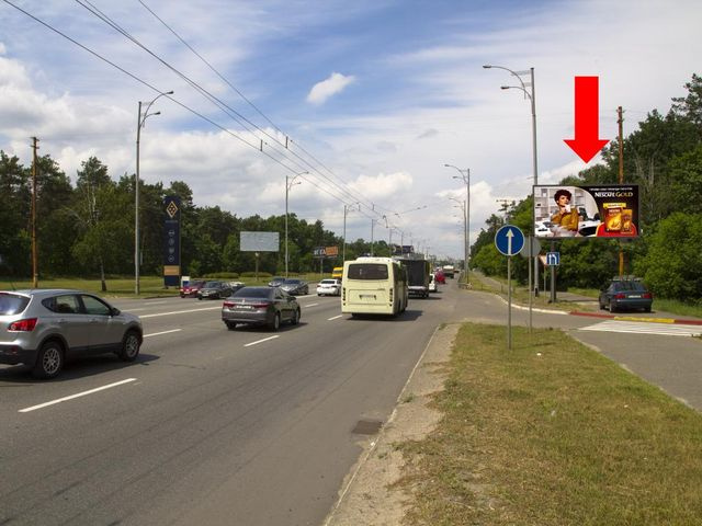Призма 6x3,  Братиславская ул. - Лесной пр. (400 м) возле АЗС Shell, в сторону супермаркета "Эпицентр", пр. Ватутина