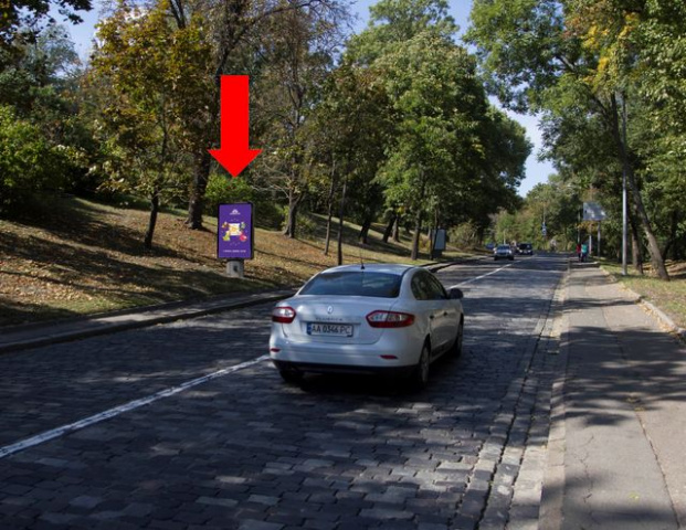 Сітілайт 1.2x1.8,  Днепровский спуск №2, в сторону пл.Первозванного