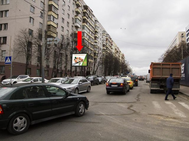 Беклайт 3.14x2.3,  Алмазова ул. (бывш. Кутузова ул.), 14 / ул. Коновальца (бывш. Щорса ул), в сторону бул. Л. Украинки