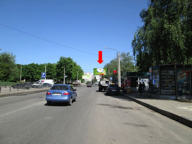 Щит 6x3,  Ахсарова ул., 11, напротив, в сторону Свободы пр.