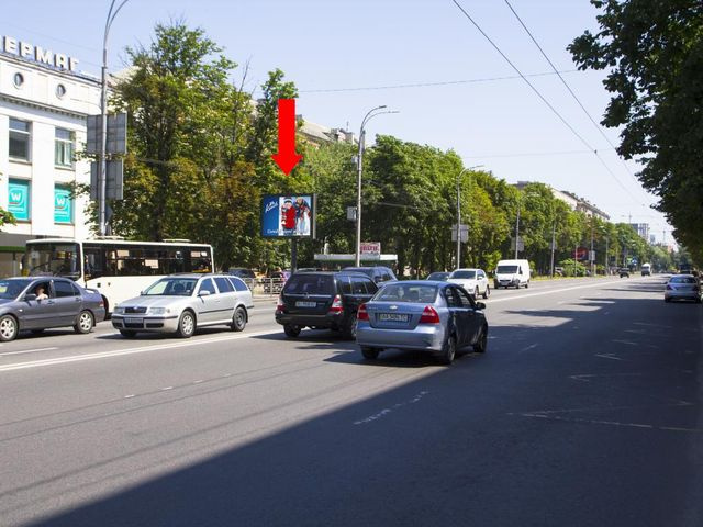 Беклайт 3.14x2.3,  Воздухофлотский пр., 44 в сторону пл. Соломенской