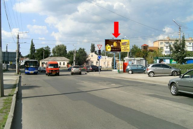 Щит 6x3, Хмельницкого пл. / Островского ул., дом быта "Ингул", кукольный театр Щит 6x3, Хмельницкого пл. / Островского ул., дом быта "Ингул", кукольный театр