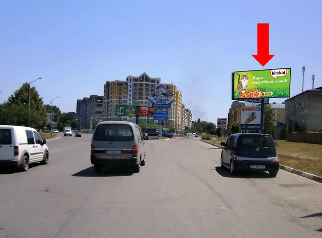 Щит 6x3,  Довженко ул., возле Авторынка
