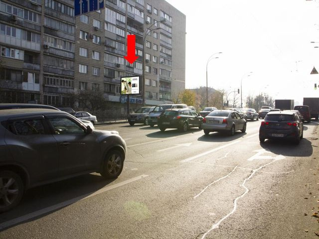 Беклайт 3.14x2.3,  Черновола ул., 33 / ул. Андрющенко, в сторону Воздухофлотского моста, пр. Победы