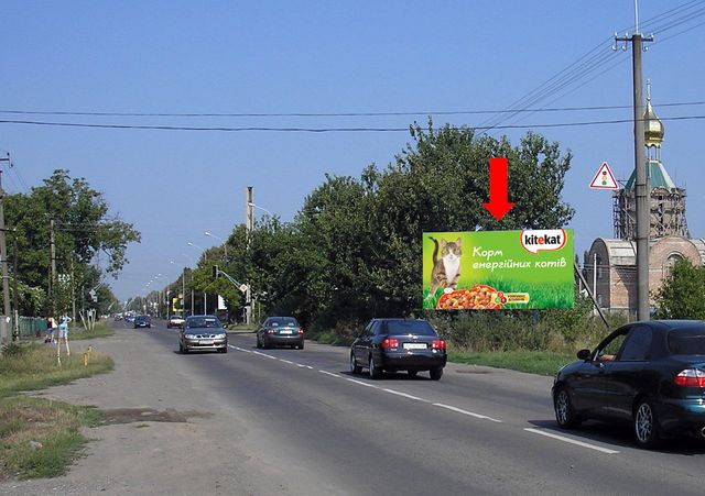 Щит 6x3,  Гагарина Ю. ул., 60, напротив