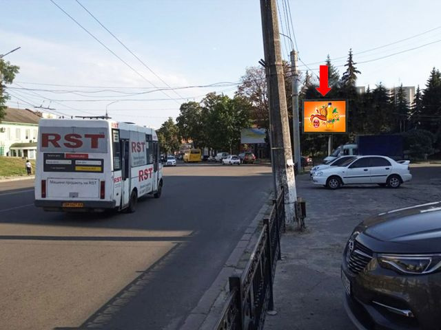 Скролл 3.14x2.3,  Горького ул., 23 / Новоместная ул., центр, Дворец Культуры им. Фрунзе