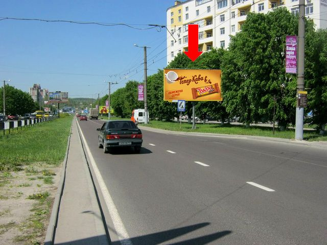 Призма 6x3,  Черновола пр., 61 - ул. Липинского, из центра, возле супермаркета "Эльдорадо", "McDonald's"