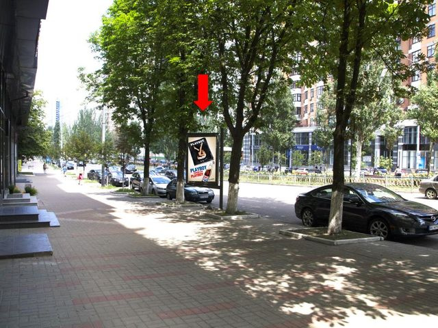 Сітілайт 1.2x1.8,  Украинки бул., 22, в сторону ул. Крешатик