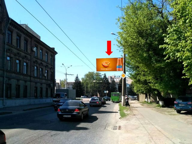 Щит 6x3,  Б. Гончаровская ул., 33, в сторону Семинарской ул.