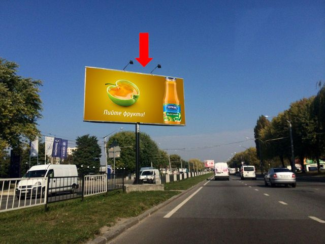 Щит 6x3,  Стрыйская ул., 59 / Трускавецкая ул., разделитель, в центр