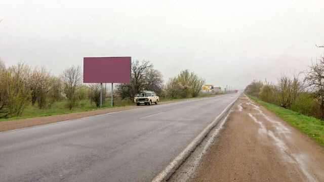 Щит 6x3,  Въезд в город со стороны Умани