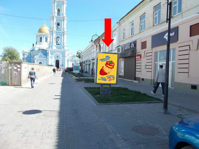 Сітілайт 1.2x1.8,  Терезова пер. / Соборная ул., возле Ощадбанка