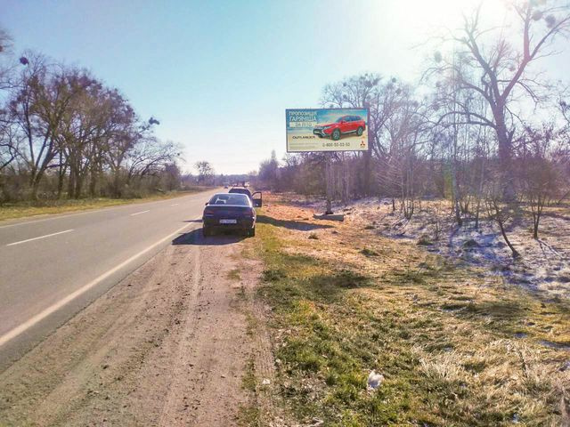 Щит 6x3,  пгт Дымер, выезд из города в сторону Катюжанки