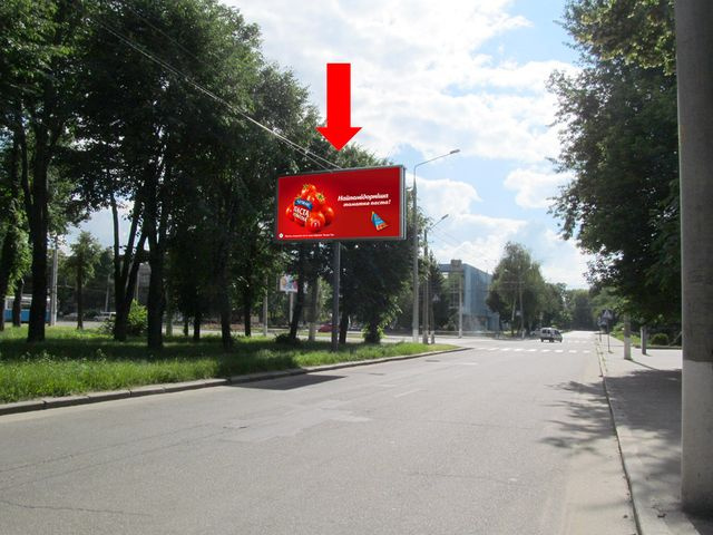 Щит 6x3, Стрелецкая ул. (бывш. Красноармейская ул.), 48 / Замостянская ул. (бывш. 50-летия Победы ул.), в центр Щит 6x3, Стрелецкая ул. (бывш. Красноармейская ул.), 48 / Замостянская ул. (бывш. 50-летия Победы ул.), в центр