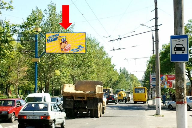 Щит 6x3,  Перекопская ул., 168 / Залаэгерсег ул., гусь, над дорогой