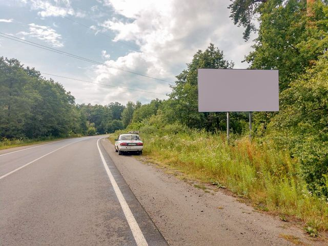 Щит 6x3,  Пяскорского ул., въезд в город