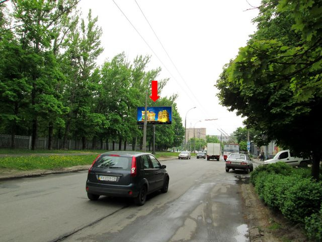 Щит 6x3,  Проскуры ул., 12 / ул. Астрономическая, возле магазина "Prostor", в центр