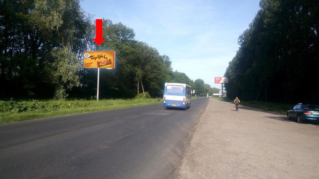 Щит 6x3,  Трасса Львов-Тернополь, с. Винники, в сторону Львова