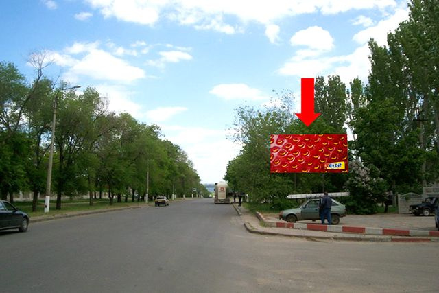 Щит 6x3,  Веселиновская ул. / Бутовича ул. (бывш. Щорса ул.), в центр