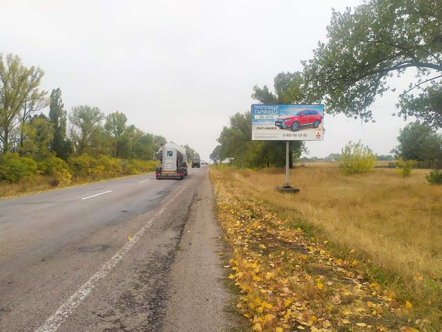 Щит 6x3,  въезд в город со стороны Кагарлыка