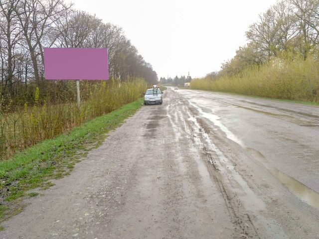 Щит 6x3,  въезд в город, со стороны Козатчины