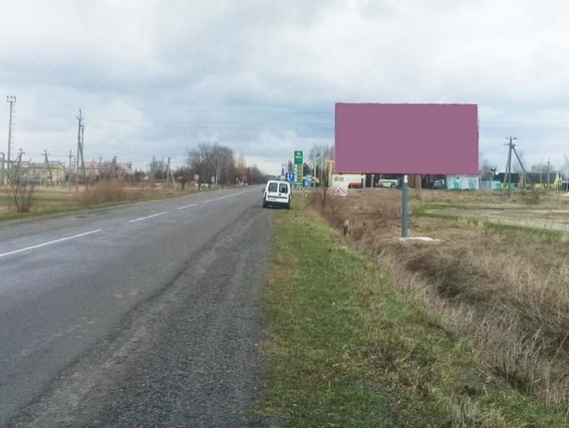 Щит 6x3,  пгт Турийск, со стороны Луцка