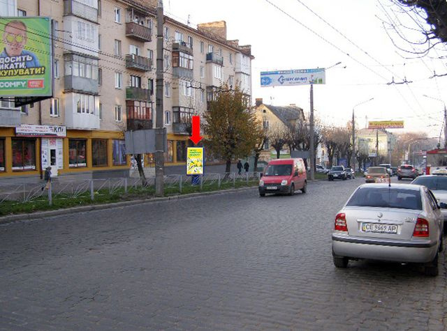 Сітілайт 1.2x1.8,  Главная ул., 126А / Независимости пр., в центр