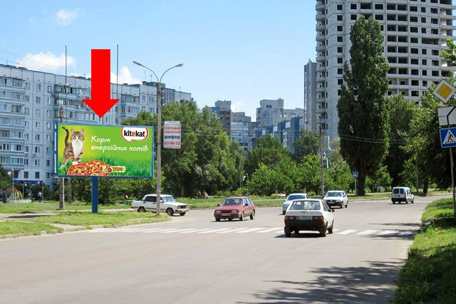 Щит 6x3,  Гагарина ул. / Смирнова ул., возле Ощадбанка