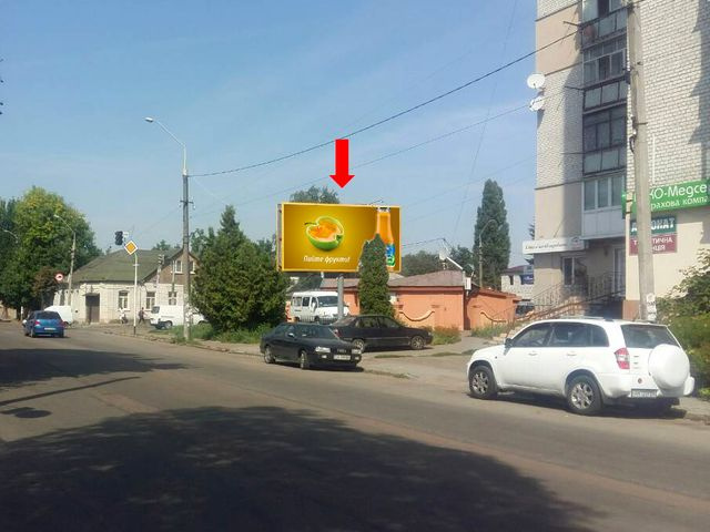 Щит 6x3,  1-го Мая ул., 41 / ул. Т. Шевченко, возле Житомирского ЛВЗ