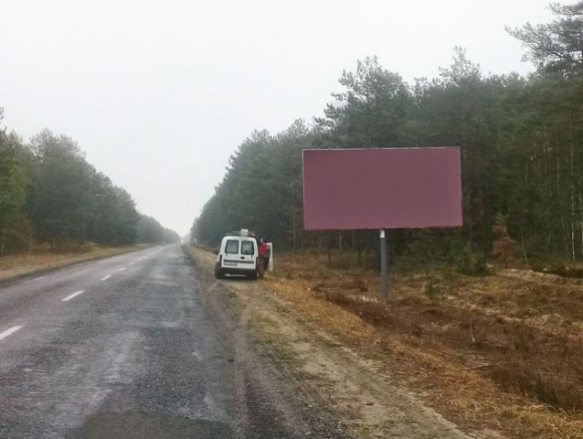 Щит 6x3,  пгт Любешов, в сторону Дольска