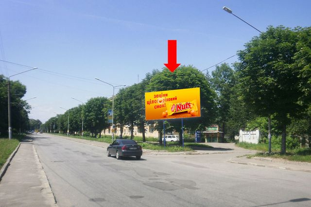Щит 6x3,  Грушевского ул., возле швейной фабрики