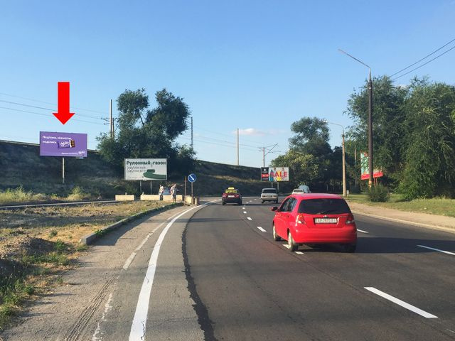 Щит 6x3,  Набережна магистраль / Тюленина ул., в центр