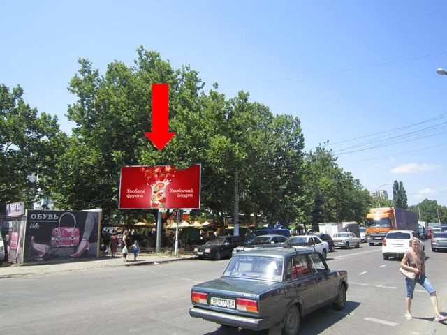 Щит 6x3,  Бочарова ул. / Добровольского ул., возле рынка "Северный"