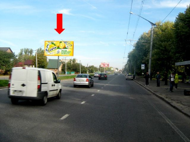 Призма 6x3,  Стрыйская ул., 258, разделитель, в центр