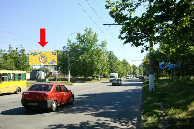 Щит 6x3,  Черновола шоссе (бывш.Киндийское шоссе) / 7-я Восточная ул.
