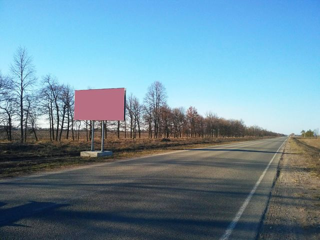Щит 6x3,  Автодорога Шостка-Кролевец (Т19-07), 8км-700 вправо, пгт Воронеж