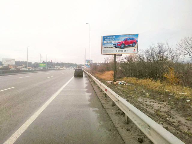 Щит 6x3,  Трасса Киев-Одесса (М-05), пгт Глеваха, (2), въезд в Киев со стороны Одессы