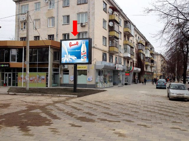 Беклайт 3.14x2.3,  Киевская ул., 17/1 / Покровская ул. (бывш. ул. Щорса)
