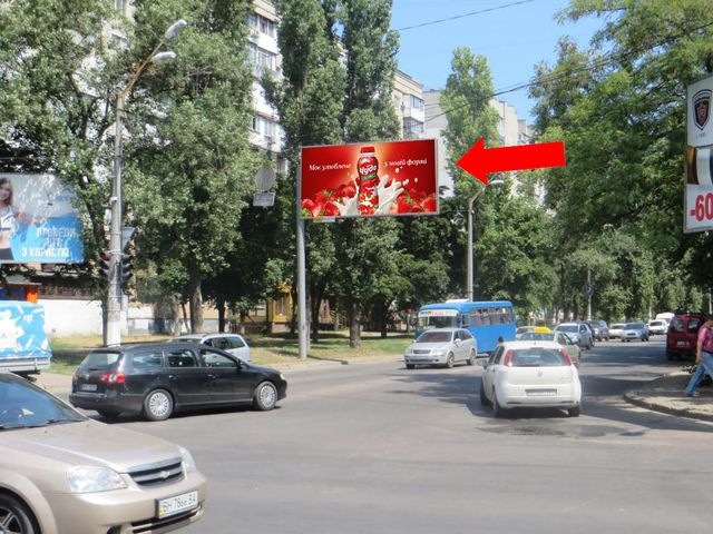 Щит 6x3, Гайдара ул., 30 / Петрова ул., возле супермаркета "Ева", в сторону Филатова ул. Щит 6x3, Гайдара ул., 30 / Петрова ул., возле супермаркета "Ева", в сторону Филатова ул.